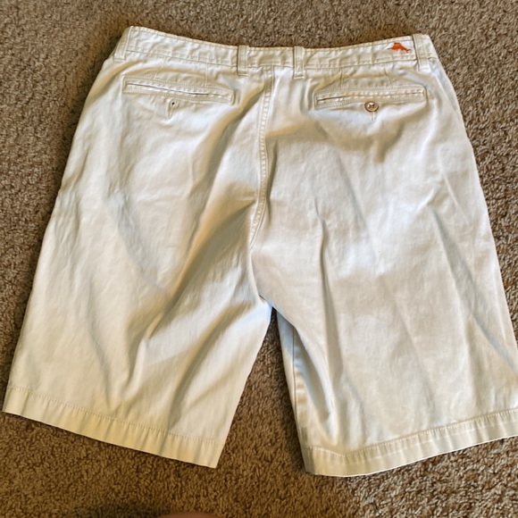 Tommy Bahama men’s flat front size 32 oyster shell shorts - Picture 4 of 4